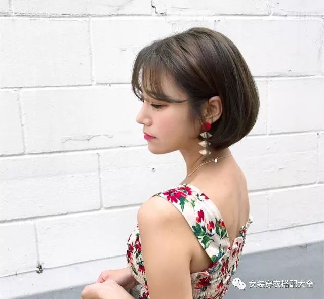 圆脸女生剪短发好看么,圆脸女生好打理的短发发型