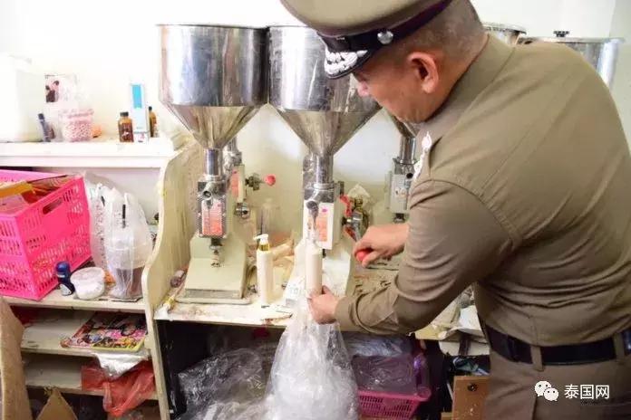 泰国警方查获2000公斤冰毒,泰国海关查获假货