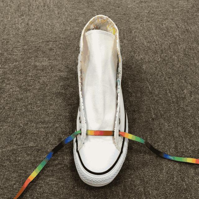 简单且牢固的鞋带方法,鞋带教程学了三年才学会