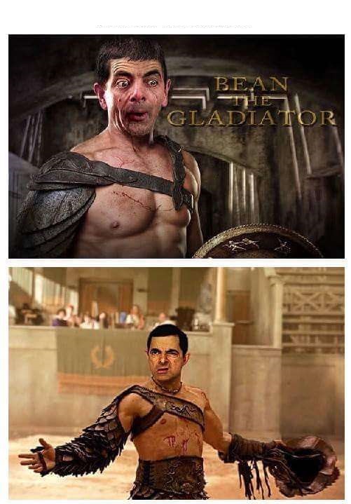 PS大神疯玩豆豆先生万用表情,变身各种知名角色笑果十足