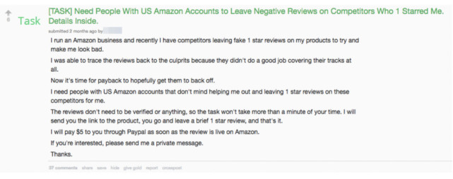 刷分、删评论、灌水军…………这些事亚马逊也没少干