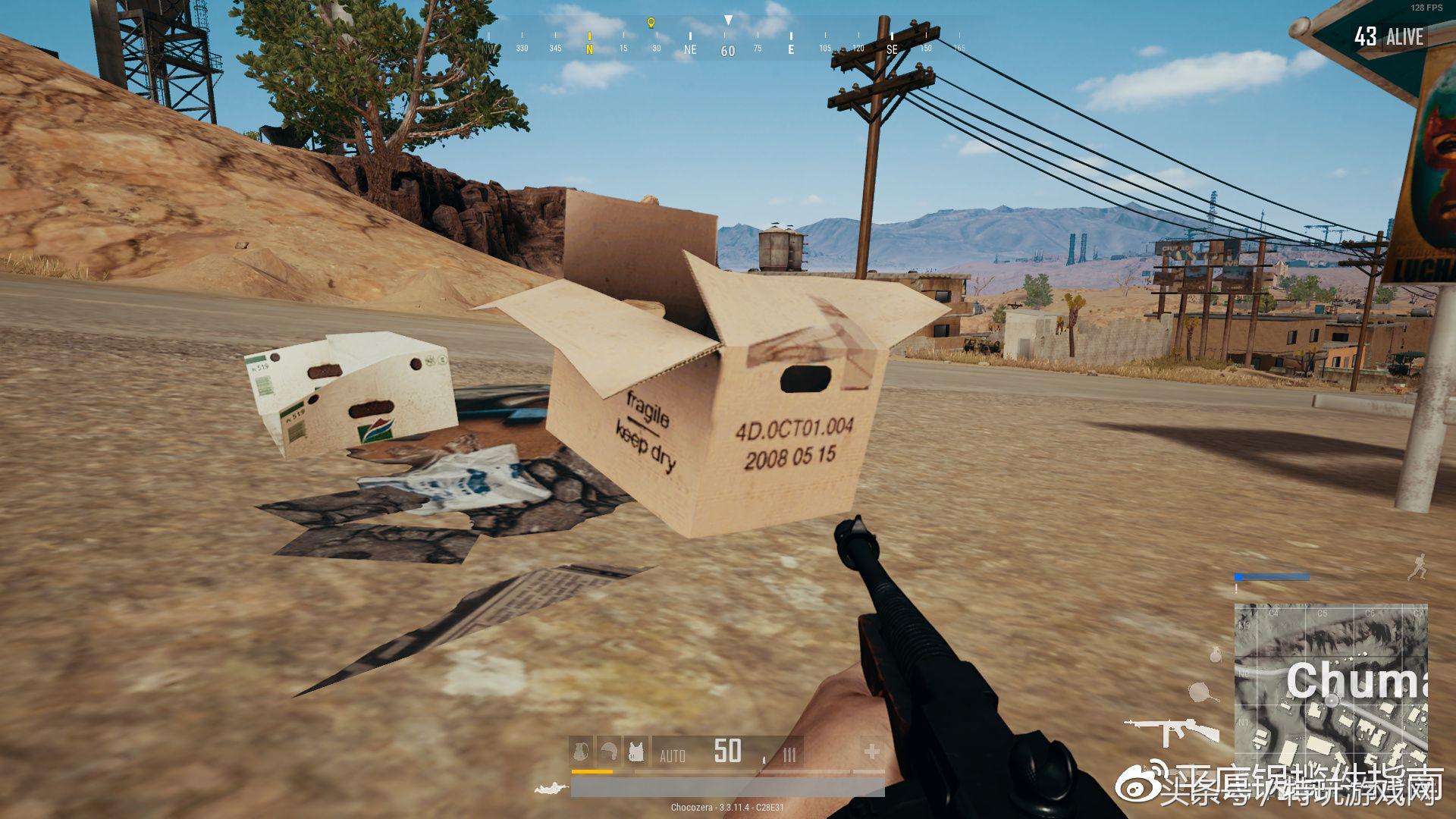 绝地求生沙漠地图介绍视频,绝地求生沙漠小地图碉堡