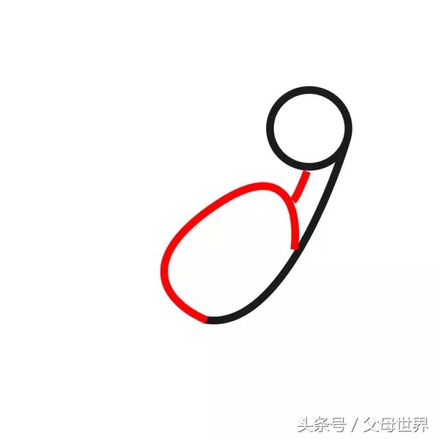 数字简笔画小动物熊猫,简笔画可爱小图案动物可打印