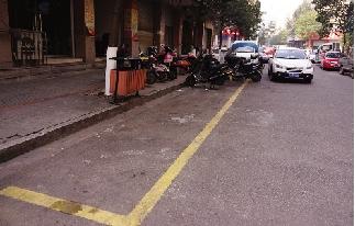 路边停车参考点,路边停车标志图解大全