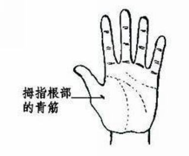 女性右手十字纹和通天纹,五条手纹的命运