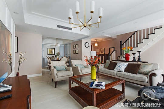 现代美式装修最新,现代美式轻奢风格摩登