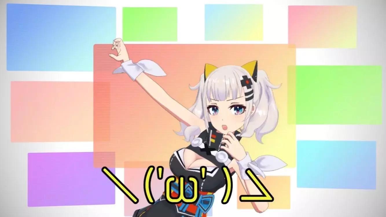 二次元虚拟主播的变化,日本二次元美女虚拟主播