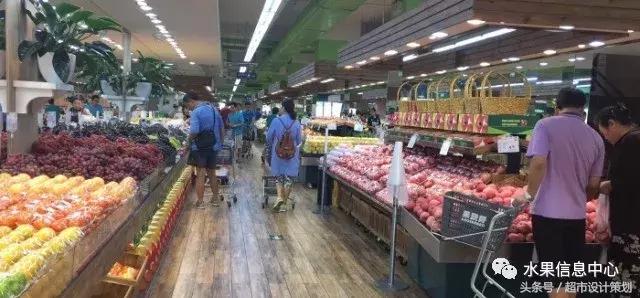 水果店水果陈列摆放销售技巧,20方长方形水果店铺陈列设计