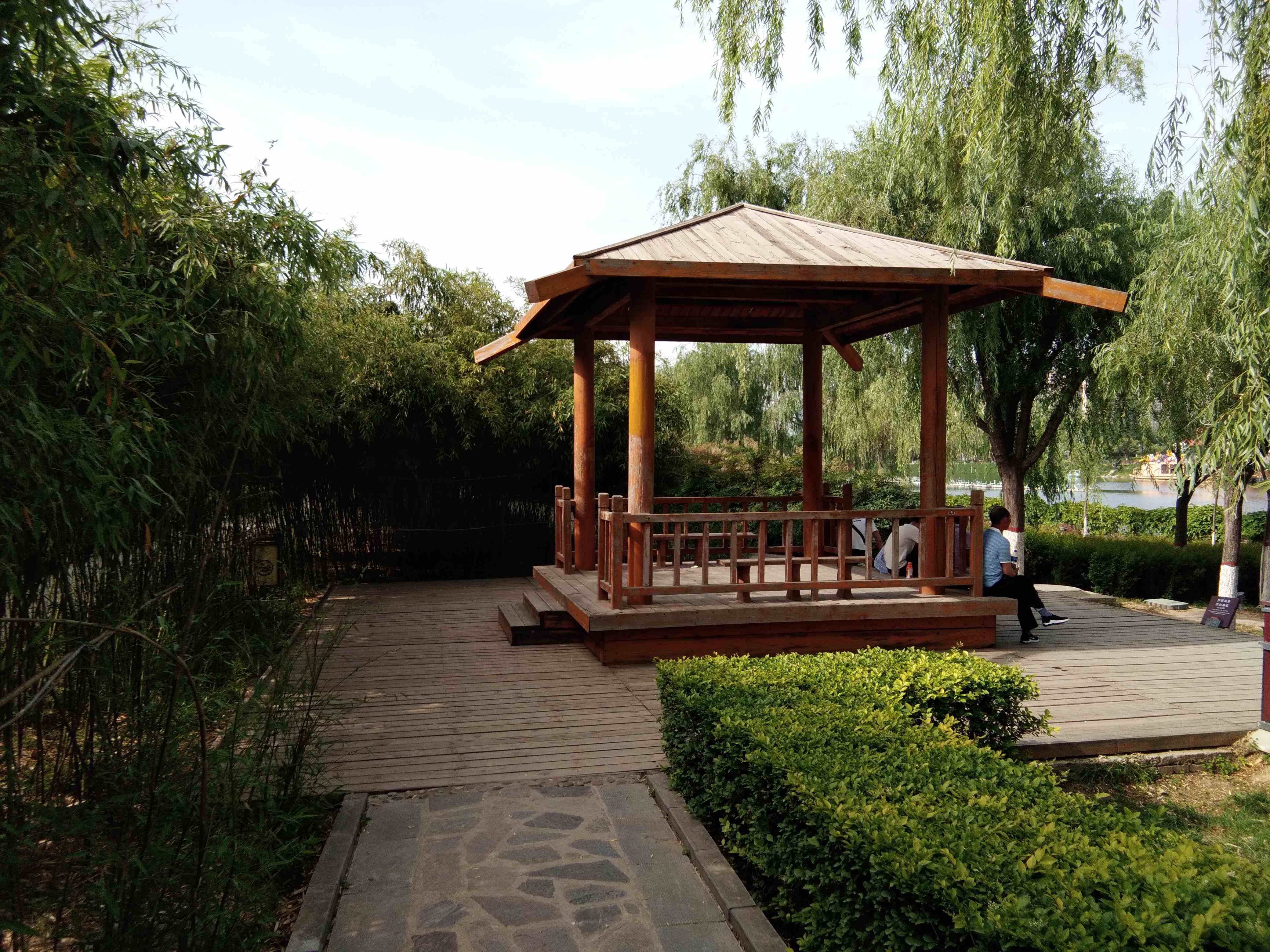 脚踏汉城湖公园全程!感受汉武辉煌!