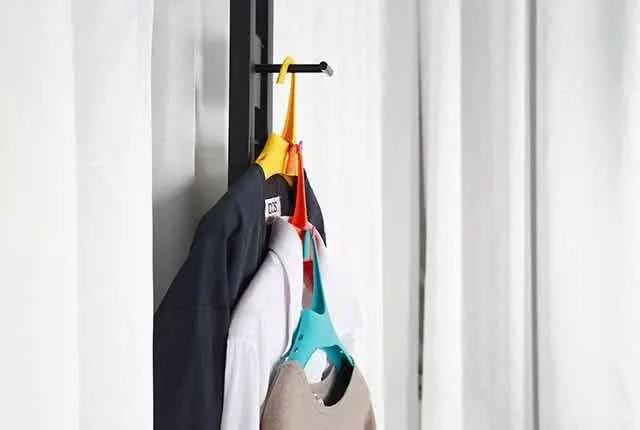 衣柜内伸缩挂衣架神器,衣柜里竖式挂衣架