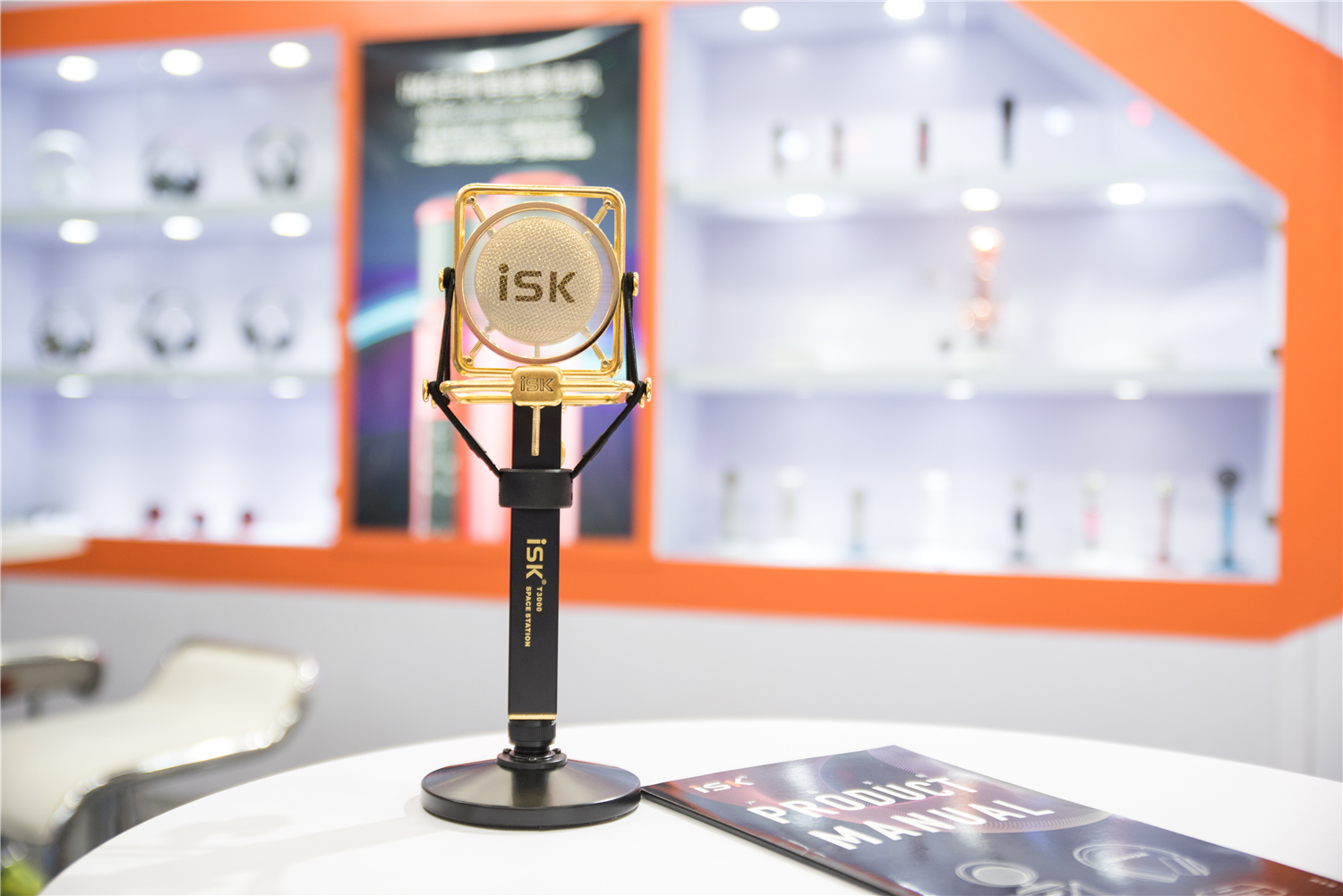 isk麦克风主播,isk直播手持麦克风