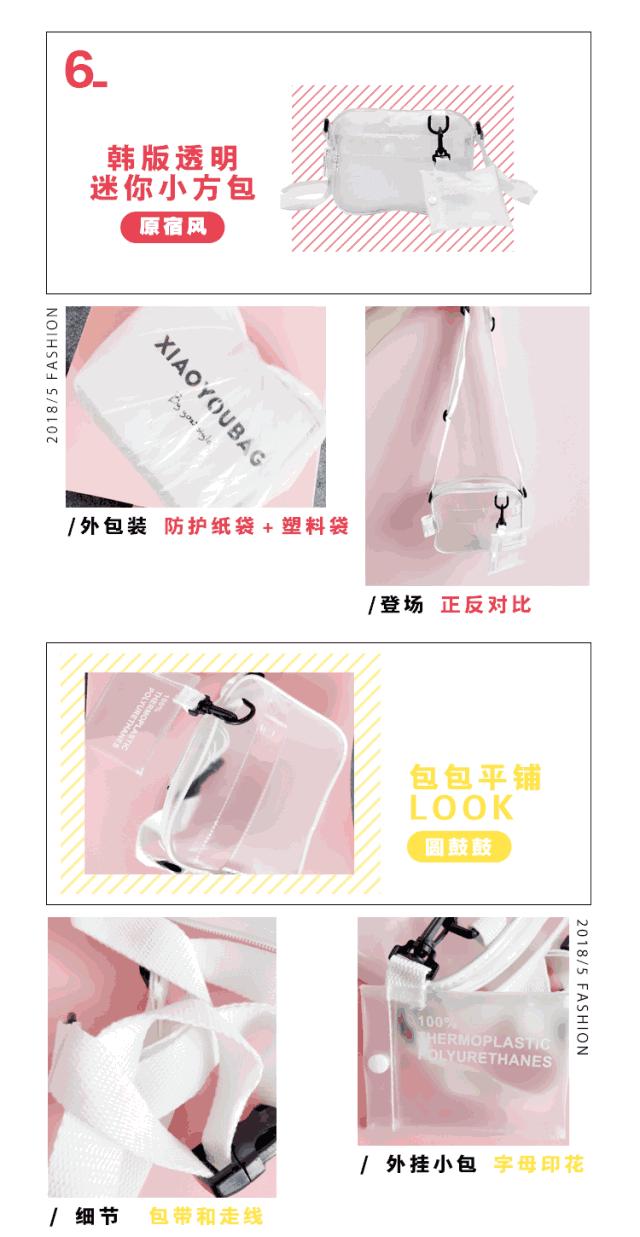 什么？时尚界最近流行背“塑料包”出门？7款夏日爆款PVC包包评测