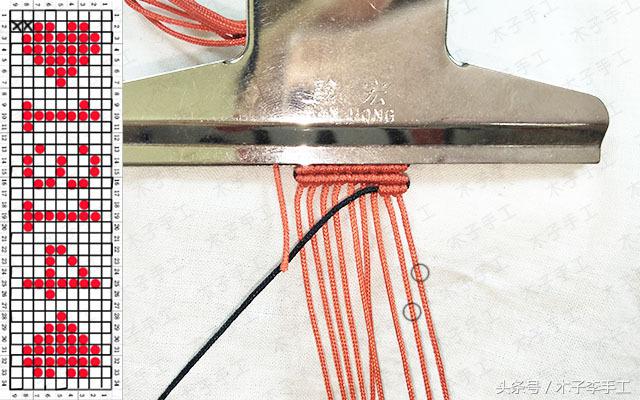 编织达人教你做5201314情侣字板手链，超详细