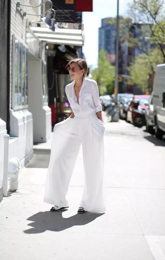 白裤子怎么穿不显胖,怎么穿都显瘦的裤子