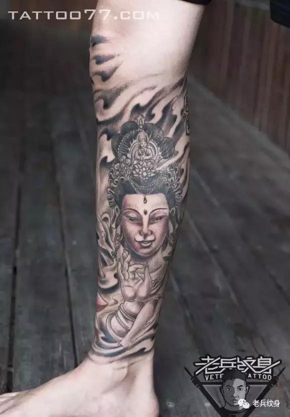 老兵纹身作品,老兵纹身图片大全欣赏