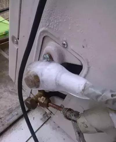 低压管结霜不制冷怎么办,空调低压管结冰诊断思路