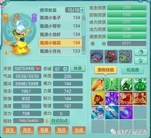 神武3龙宫攻略,神武3好名字大全