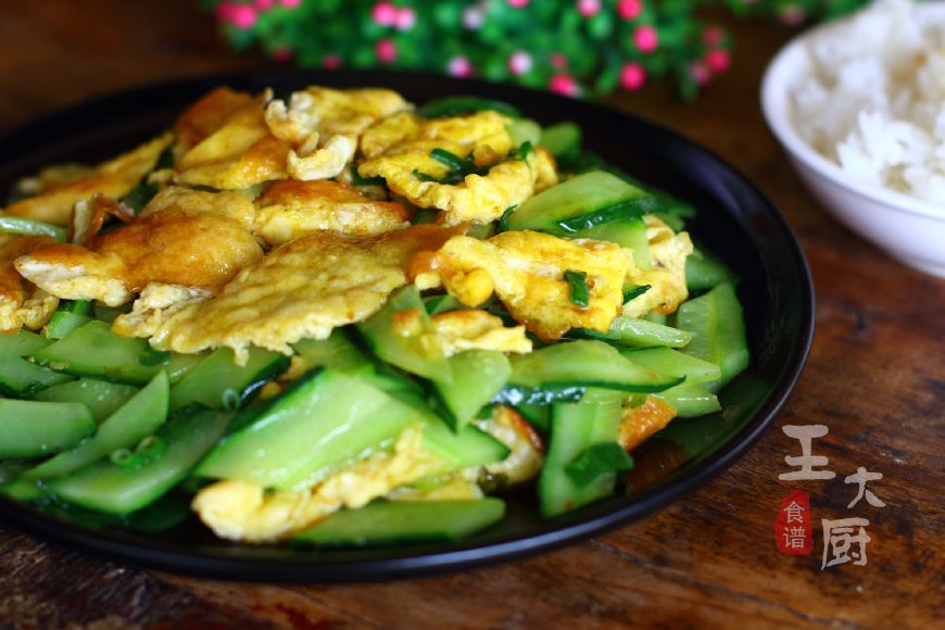 黄瓜炒鸡蛋最常见的家常做法,黄瓜炒鸡蛋最简单的做法