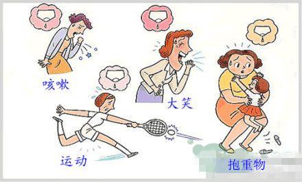 女性难言的尴尬：压力性尿*禁失**