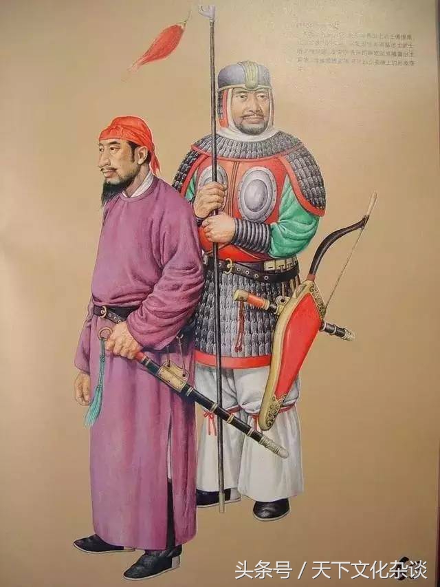 古代军服演变过程,中国古代历代军服演变