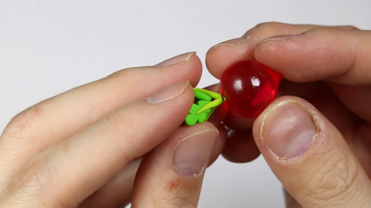 粘土创意diy,怎么用粘土做萝卜简单版