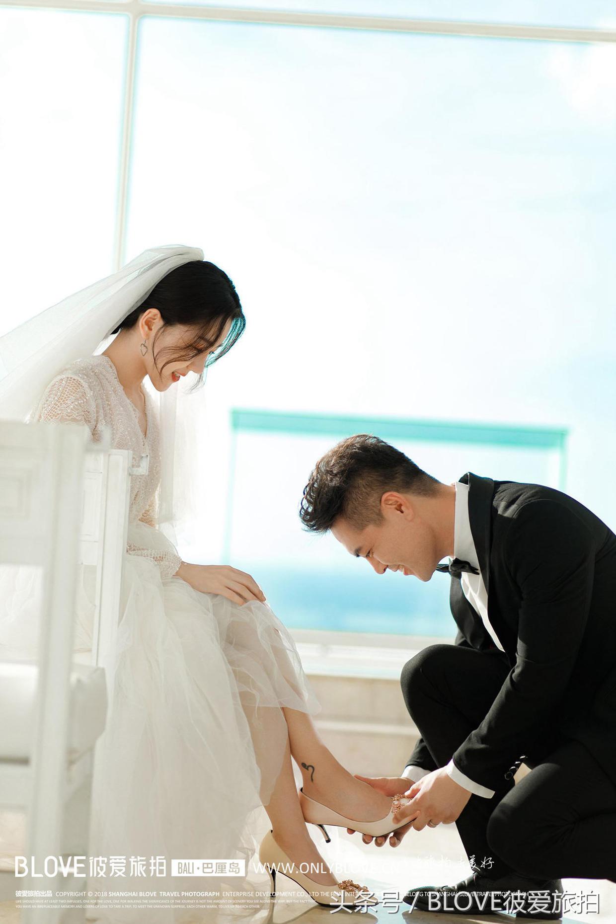 巴厘岛玻璃教堂婚纱照,巴厘岛婚纱风景