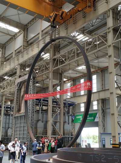 全球最大的超级机器,最大碾环机