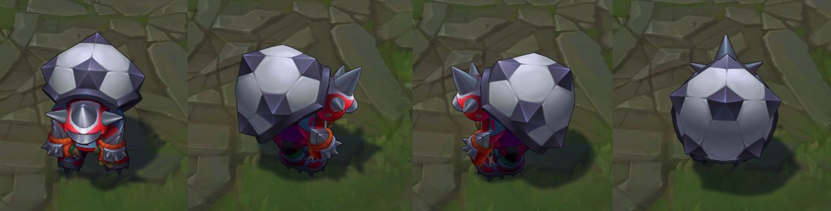 lol龙龟重做皮肤对比,LOL龙龟职业皮肤