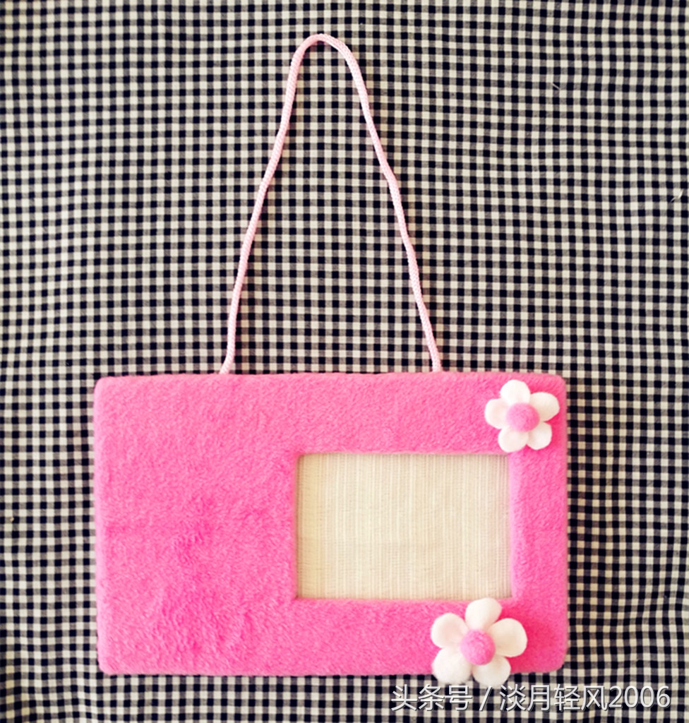中秋节布艺相框怎么做,三年级布艺相框制作视频