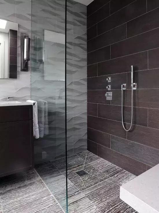 深灰色瓷砖全屋配色2022新款搭配,新房装修你知道哪些