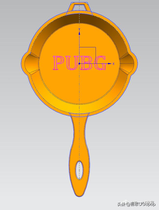 ug平底锅建模数据,ug建模钥匙小挂件