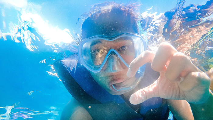 美娜多潜水圣地,印尼美娜多海豚潜水