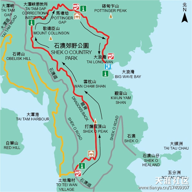 港岛径徒步攻略,徒步西台攻略