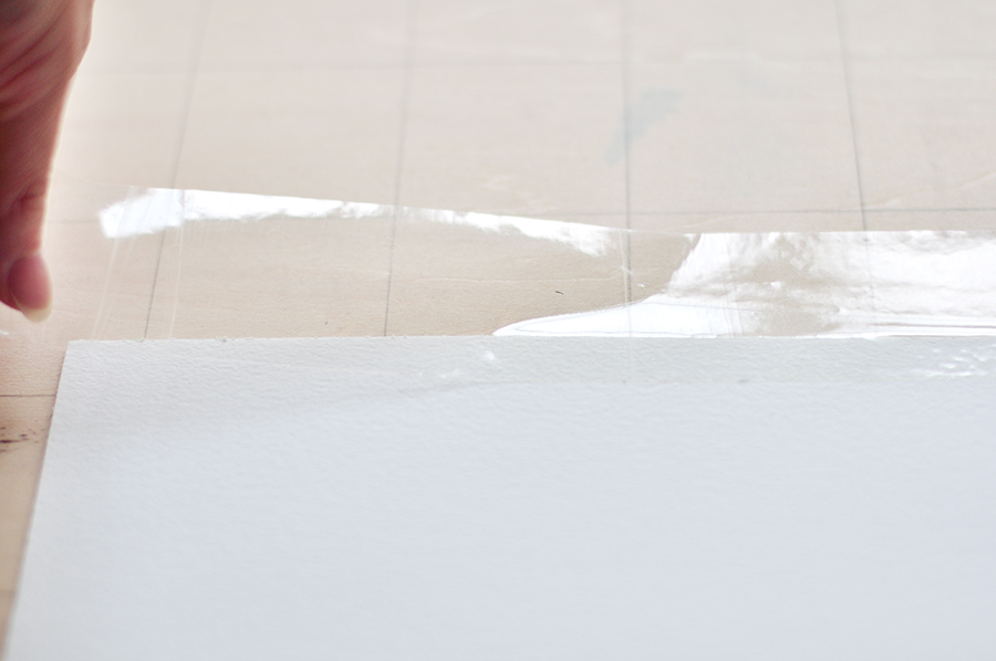 水彩湿裱法,水彩湿画法要裱纸吗