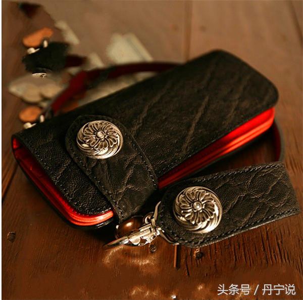 阿美咔叽美式手工钱包,阿美咔叽美式复古皮具