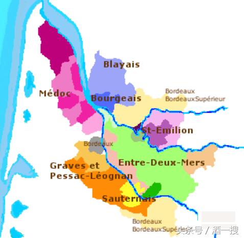 法国葡萄酒波尔多产区知识,法国波尔多卡斯蒂永丘葡萄酒产区