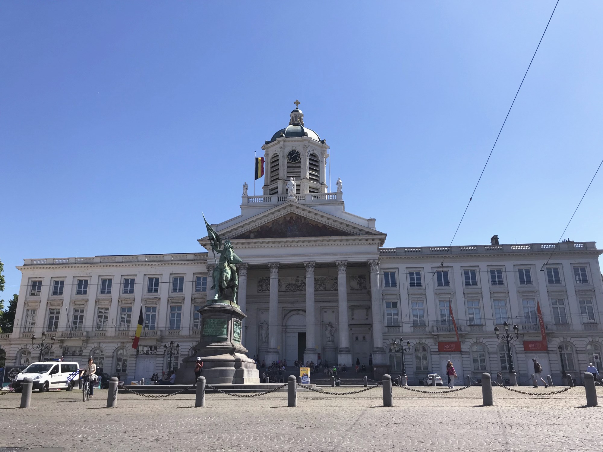 春天里走进比利时布鲁塞尔 (布鲁塞尔艺术山皇家广场)