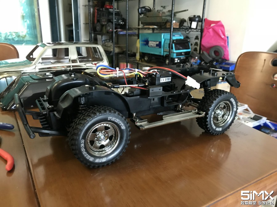 田宫cc01帕杰罗开箱,田宫cc01帕杰罗