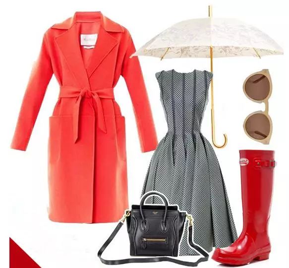 穿上雨鞋,下雨天穿雨鞋防水又好看时尚