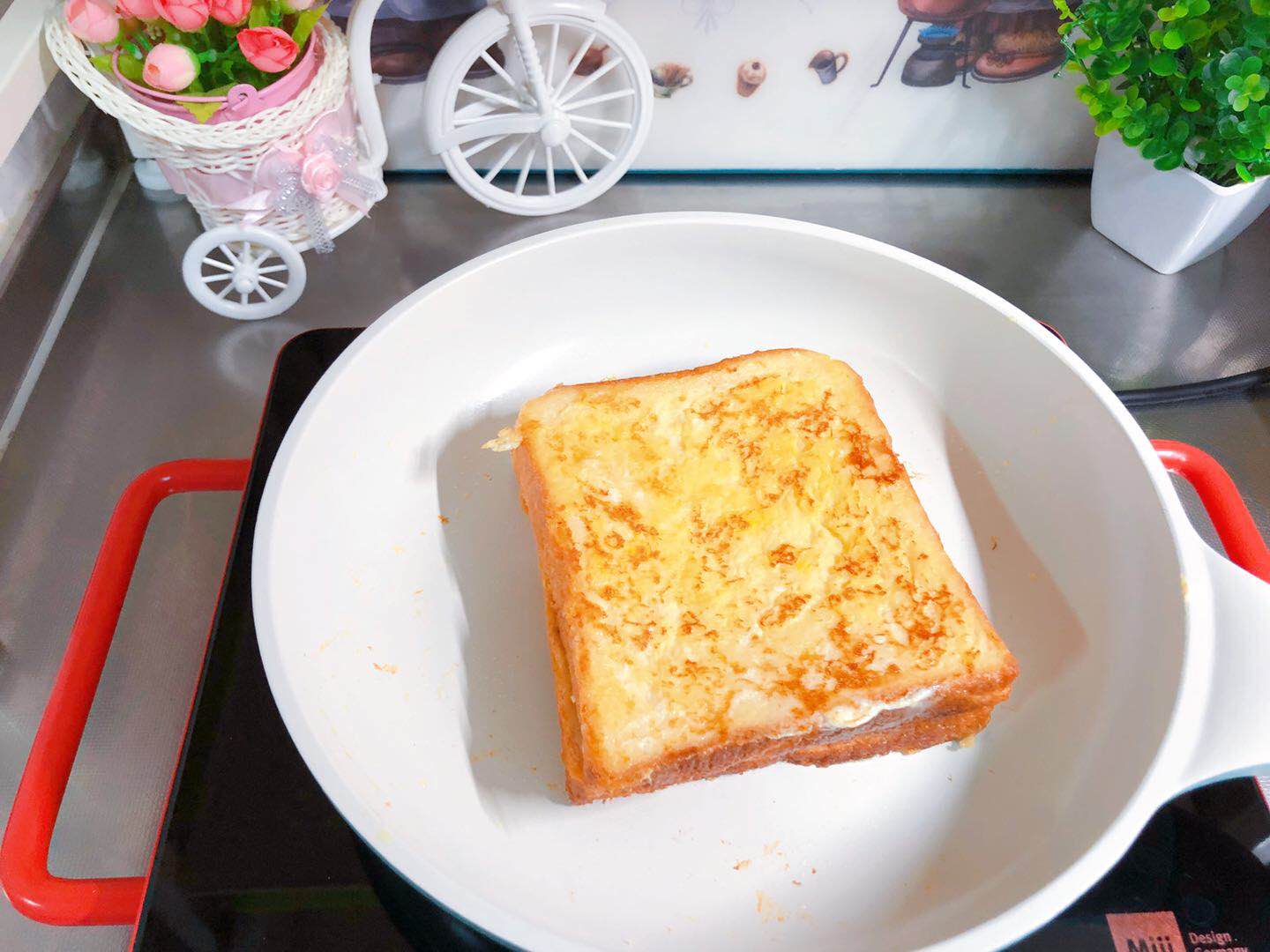 儿童花生酱西多士早餐,大通冰室花生酱西多士