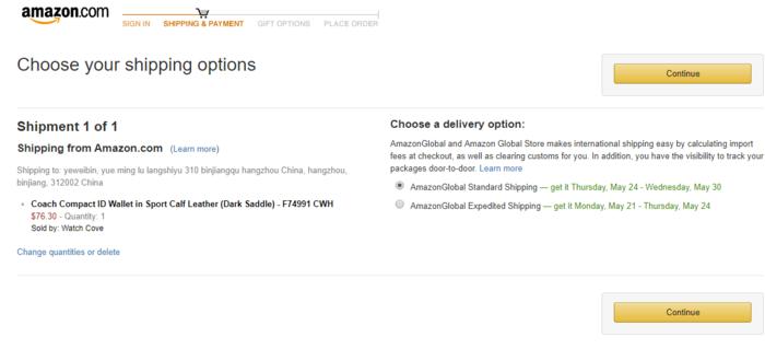 亚马逊海淘必入门流程,海淘网站亚马逊购买商品的步骤