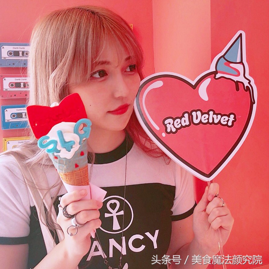 少女心泛滥的日本原宿EddysIceCream，美腻小姐姐聚集地~