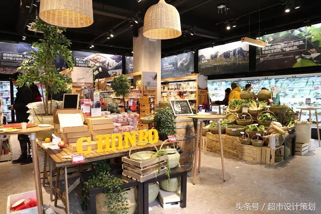 零售区设计效果图,让人惊艳的超市设计