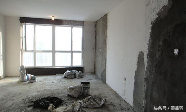 二手房翻修墙面刮白的正确步骤,二手房刮大白原墙皮需要铲掉吗