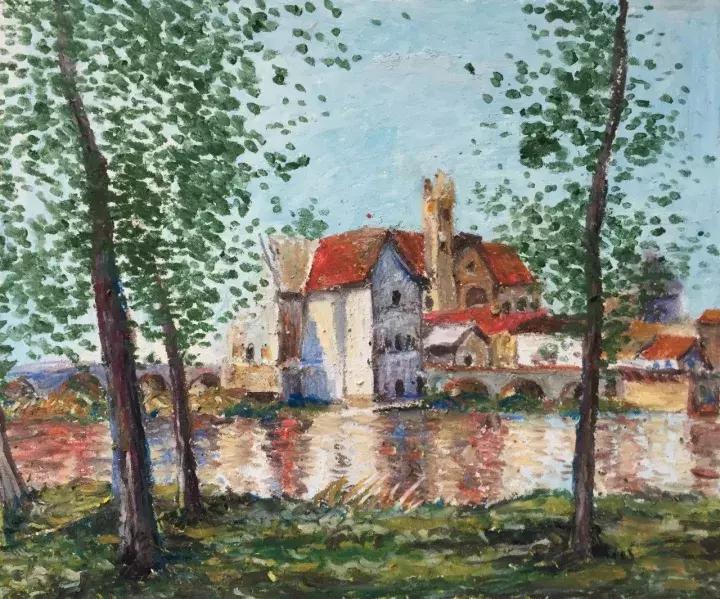 三分钟，教你用油画棒画一幅绝美风景画！