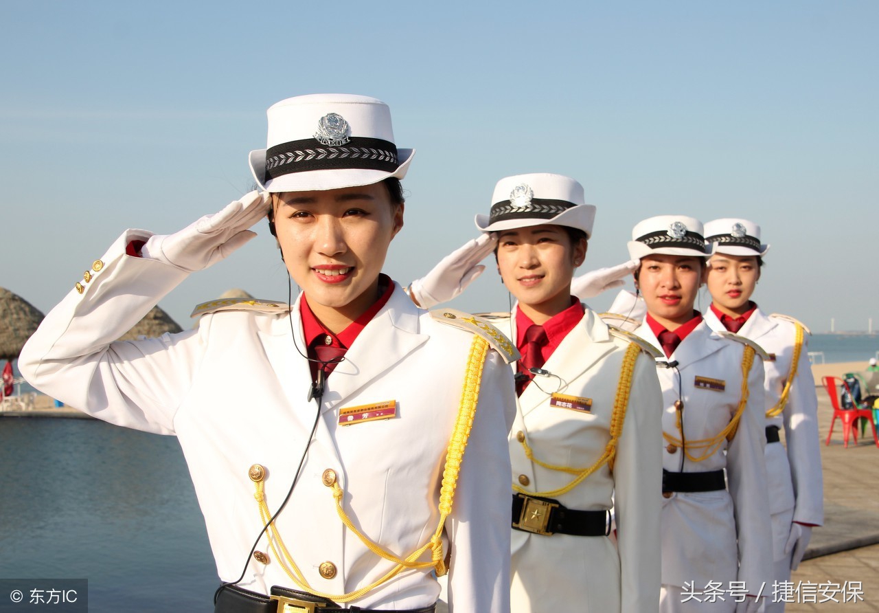 谁说女子不如男警察出手不凡,女保安为什么比男保安工资高