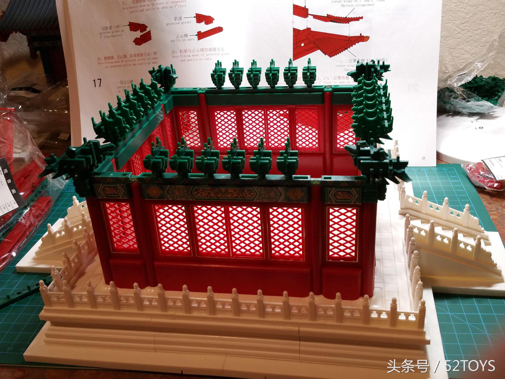 古建筑手办,中国古建筑手办