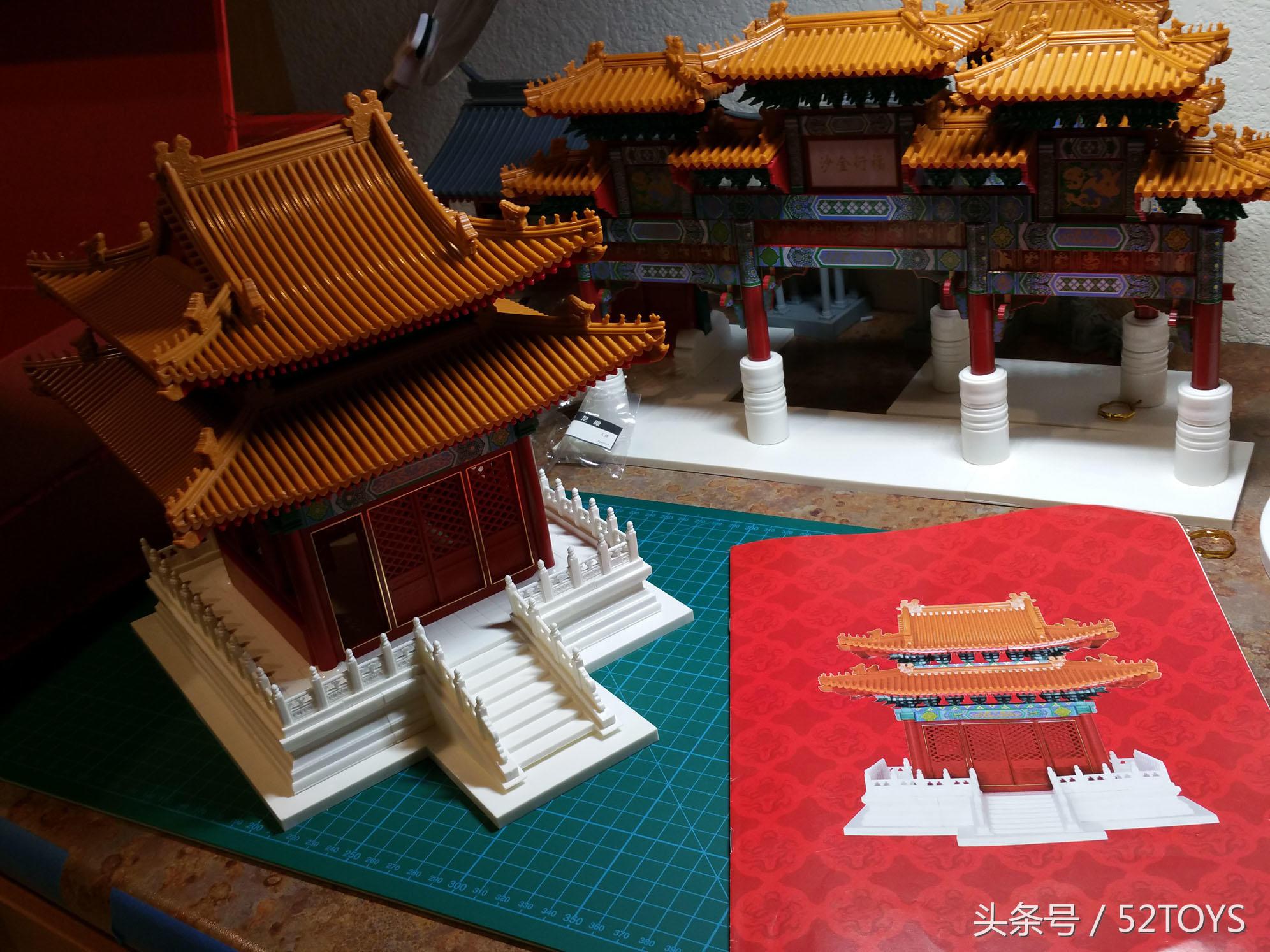 古建筑手办,中国古建筑手办