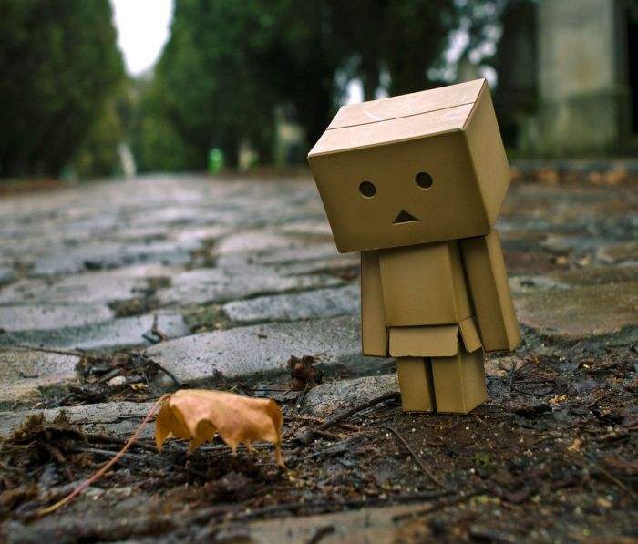 唯美纸盒人,唯美盒子