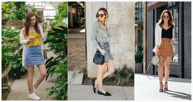 夏日这样穿短裙看起来胖5斤,胖mm短裙穿搭140斤